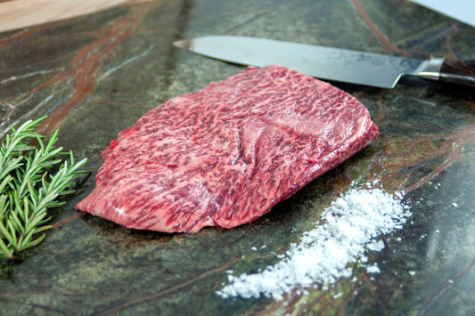 100% Full Blood Wagyu Flat Iron Steak